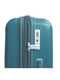 Середня пластикова валіза синього кольору | 6767261 | фото 4
