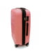 Середня пластикова валіза рожевого кольору | 6767265 | фото 2