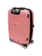 Середня пластикова валіза рожевого кольору | 6767265 | фото 4