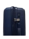 Велика пластикова валіза темно-синього кольору | 6767285 | фото 4