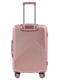 Велика золотисто-рожева дорожня пластикова валіза на 4-х колесах (88 л) | 6767308 | фото 3
