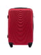Середня червона дорожня валіза на 4-х колесах з розширенням (62 л) | 6767323 | фото 2