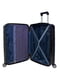 Велика пластикова валіза синього кольору на 4-х колесах | 6767348 | фото 5