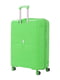 Велика пластикова валіза салатового кольору | 6767350 | фото 3