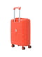 Маленька пластикова валіза помаранчевого кольору на 4-х колесах | 6767360 | фото 4