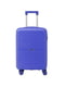 Синя пластикова валіза малого розміру на 4-х колесах | 6767361 | фото 2