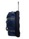Темно-синя дорожня сумка на колесах (80 см) темно-синя | 6767397 | фото 4