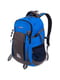 Рюкзак туристичний 30л жорстка спина, поясний ремінь 50х33х16 сіро-синій | 6767403 | фото 3