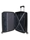 Пластикова валіза середнього розміру чорного кольору на 4-х колесах | 6767428 | фото 5