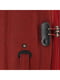 Середня текстильна валіза бордового кольору | 6767438 | фото 7