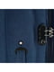 Середня текстильна валіза темно-синього кольору | 6767439 | фото 6