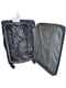 Середня текстильна валіза темно-синього кольору | 6767439 | фото 8