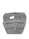 Середня текстильна валіза сірого кольору | 6767440 | фото 4
