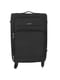 Середня текстильна валіза чорного кольору | 6767441 | фото 2