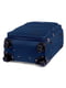 Тканинна валіза середнього розміру темно-синього кольору на 4-х колесах | 6767460 | фото 5