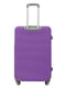 Велика пластикова валіза фіолетового кольору на 4-х колесах | 6767528 | фото 3