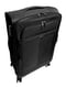 Тканинна валіза середнього розміру чорна на 4-х колесах | 6767553 | фото 4