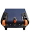 Мала тканинна валіза темно-синього кольору на 2-х колесах | 6767556 | фото 5