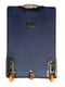 Тканинна валіза середнього розміру темно-синя на 2-х колесах | 6767558 | фото 2