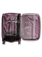 Тканинна валіза середнього розміру фіолетова на 4-х колесах | 6767594 | фото 6