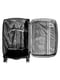 Велика тканинна валіза чорного кольору на 4-х колесах | 6767597 | фото 6