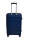 Велика пластикова валіза синього кольору | 6767709 | фото 3