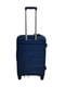Середня пластикова валіза синього кольору | 6767711 | фото 3