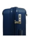 Середня пластикова валіза синього кольору | 6767711 | фото 4