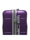 Велика пластикова валіза фіолетового кольору на 4-х колесах | 6767734 | фото 4