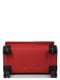 Велика тканинна валіза червоного кольору на 4-х колесах | 6767744 | фото 7