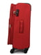 Тканинна валіза середнього розміру червона на 4-х колесах | 6767745 | фото 4