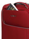 Тканинна валіза середнього розміру червона на 4-х колесах | 6767745 | фото 9