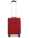 Мала тканинна валіза червоного кольору на 4-х колесах | 6767746 | фото 2