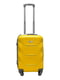 Маленька пластикова валіза жовта на 4-х колесах | 6767752