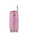 Середня пластикова валіза рожевого кольору | 6767807 | фото 4