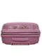 Середня пластикова валіза рожевого кольору | 6767807 | фото 5