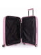 Середня пластикова валіза рожевого кольору | 6767807 | фото 8
