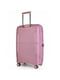 Велика пластикова валіза рожевого кольору | 6767808 | фото 2
