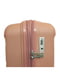 Мала пластикова валіза кольору рожеве золото | 6767862 | фото 4