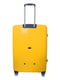 Велика пластикова валіза жовтого кольору | 6767865 | фото 5