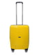 Мала пластикова валіза жовтого кольору | 6767866