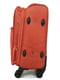 Мала текстильна валіза оранжевого кольору | 6767869 | фото 4