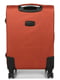 Середня текстильна валіза оранжевого кольору | 6767870 | фото 3