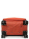 Середня текстильна валіза оранжевого кольору | 6767870 | фото 7