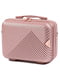 Невеликий золотисто-рожевий пластиковий кейс (26х36х16 см) | 6767871 | фото 3