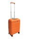 Мала пластикова валіза оранжевого кольору | 6767888 | фото 2