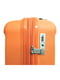 Мала пластикова валіза оранжевого кольору | 6767888 | фото 4