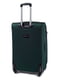 Велика тканинна валіза зеленого кольору на 4-х колесах | 6767892 | фото 2