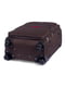 Велика тканинна валіза коричневого кольору на 4-х колесах | 6767893 | фото 3