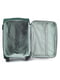 Мала тканинна валіза зеленого кольору на 4-х колесах | 6767894 | фото 6